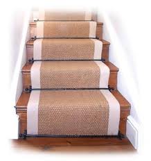Carpeting on stairs