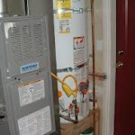 furnace and water heater
